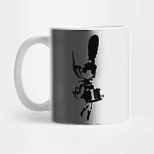 Pixie minimal silhouette white Mug